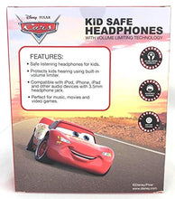 Load image into Gallery viewer, Disney Pixar Cars Lightning McQueen Kid Safe Headphones Volume Limiting
