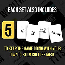 Load image into Gallery viewer, CultureTags - A Game for People Who Love Hashtags + The Culture | Party Game Set for Family Fun or Virtual Play | Age 13 Years and Up
