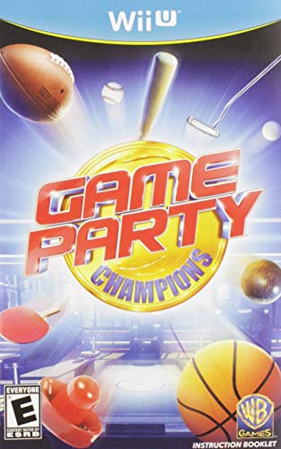 Instruction booklet cover with a gold medal and sports balls