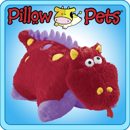 Pillow Pets 11 inch Pee Wees - Fiery Dragon