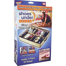 Load image into Gallery viewer, Telebrands Shoes Under Space-Saving Shoe Organizer
