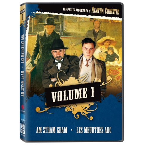 French two-disc DVD cover with two detectives in period suits, volume 1