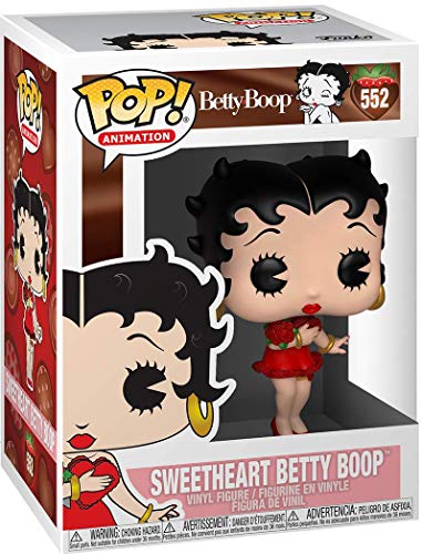 Funko Pop! Animation: Valentine Betty Boop Toy, Multicolor