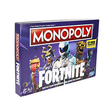 Load image into Gallery viewer, Monopoly: Fortnite Edition Board Game Inspired by Fortnite Video Game Ages 13 &amp; Up
