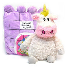 Load image into Gallery viewer, Happy Nappers Set of 2 - Unicorn and Lady Bug 21&quot; Plush Pet Pillow
