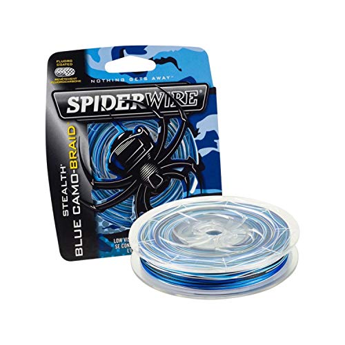 SPIDERWIRE Stealth Blue Camo Braid