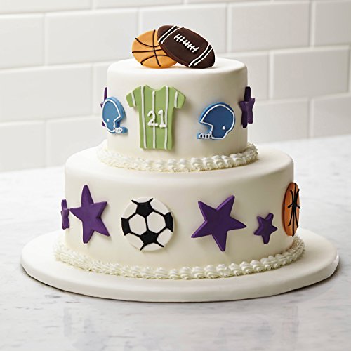 Cake Boss Cake Decorating Kit, Sports, Stainless Steel