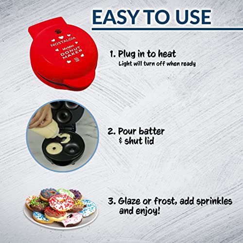 Nostalgia MyMini Valentines Day orbital donut maker UPC : 810061704676