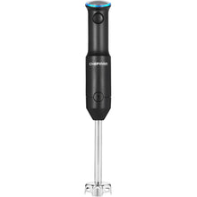 Load image into Gallery viewer, Chefman Cordless Portable Immersion Blender with One-Touch Speed Control - Quick Mix for Shakes, Smoothies, Soups, Dips, Sauces - Black - Stainless Steel Blades - BPA-Free - Dishwasher Safe
