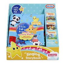 Load image into Gallery viewer, Little Tikes Little Baby Bum Singing Storybook Official Nursery Rhyme Song Soft Book, 7.50 L x 7.00 W x 3.00 H Inches
