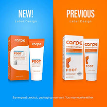 Load image into Gallery viewer, Carpe Antiperspirant Foot Lotion, A dermatologist-recommended solution to stop sweaty, smelly feet, Helps prevent blisters, Great for hyperhidrosis
