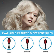 Load image into Gallery viewer, Denman Small Hair Extension Brush for Detangling Natural &amp; Synthetic Hair Extensions &amp; Wigs, D80S
