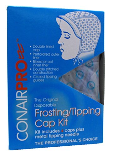 Conair Pro Frosting/Tipping Cap, 4 Count