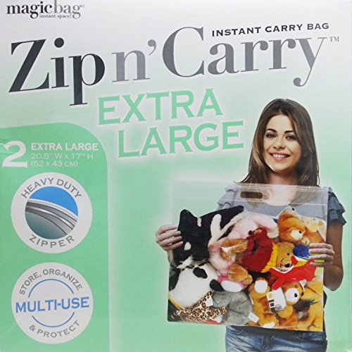 2x Large Zip N' Carry Extra Large Instant Carry Bags