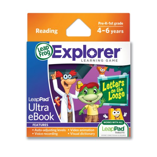 LeapFrog LeapPad Ultra eBook Letters on The Loose Game