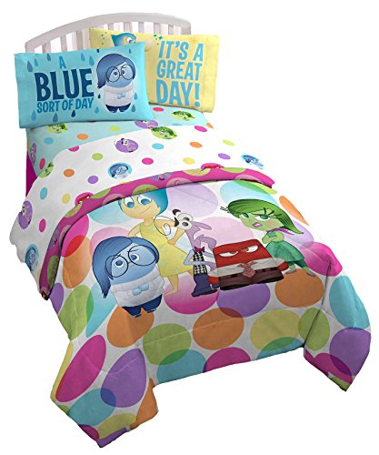 Jay Franco Inside 4 Piece, Dots Full Sheet Set