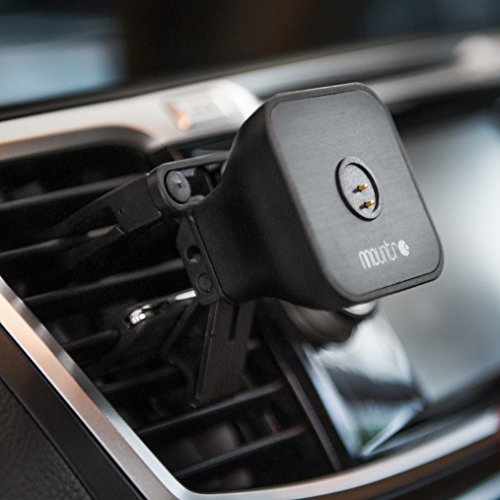 Mountr AirVent Mount and Charger for Samsung Galaxy S4/S3, iPhone 4/4s - Retail Packaging - Black - Realmdrop Shop