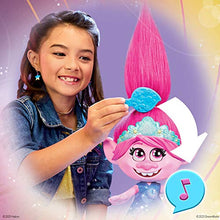 Load image into Gallery viewer, Trolls DreamWorks World Tour Dancing Hair Poppy Interactive Talking Singing Doll with Moving Hair, Toy for Girls and Boys 4 Years and Up
