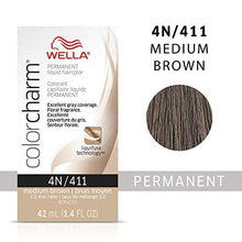 Load image into Gallery viewer, Wella Color Charm Permanent Liquid Hair Color for Gray Coverage 4N Medium Brown
