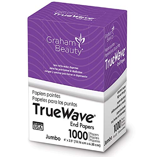 Graham Beauty Salon Truewave Jumbo End Paper 1000 Pack - HC-26067