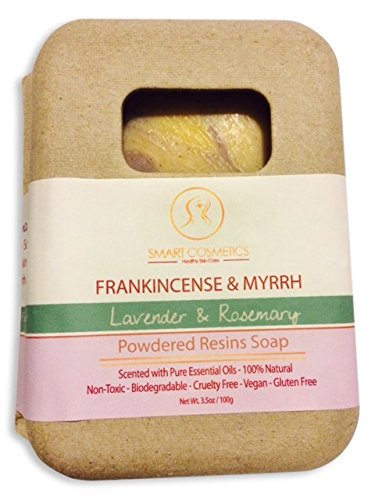 Frankincense & Myrrh - Lavender & Rosemary [Powdered Resins Soap]