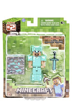 Load image into Gallery viewer, Minecraft Diamond Steve Figure Pack
