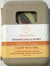 Load image into Gallery viewer, Frankincense &amp; Myrrh - Patchouli Orange (Crushed Resins Soap)
