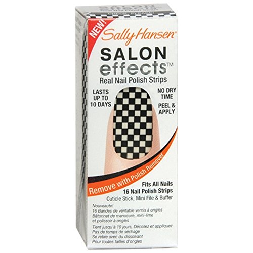 Sally Hansen Salon Effects Nail Polish Strips Check, Please! Limited Edition