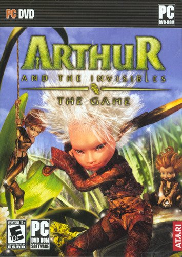 PC game box with a white-haired tiny hero among giant leaves and flowers