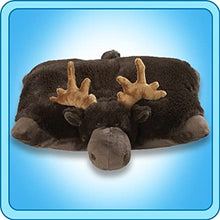 Load image into Gallery viewer, Pillow Pets Pee-Wees Chocolate Moose Plush Stuffed Animal 11”
