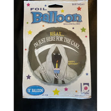 Load image into Gallery viewer, Grim Reaper Happy Birthday 18&quot; Mylar Balloon

