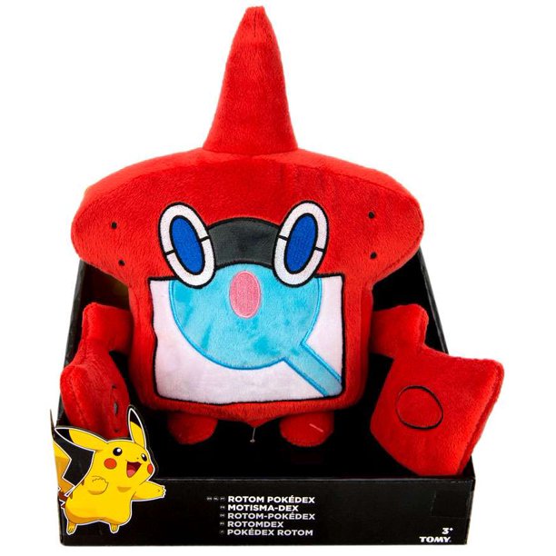 Pokemon Rotom Pokedex Deluxe Plush