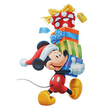 Load image into Gallery viewer, Disney Vinyl Wall Cling-Mickey w/Stack of Presents-Disney
