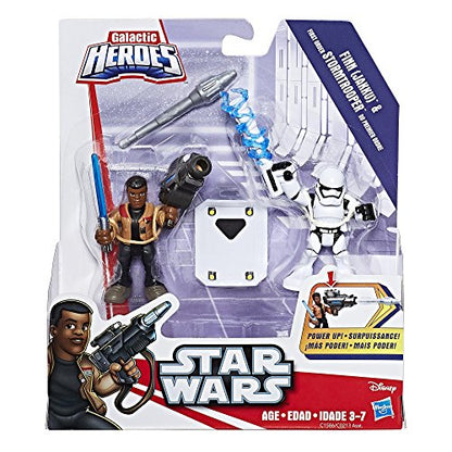 Star Wars Galactic Heroes Finn (Jakku) and First Order Stormtrooper Pack