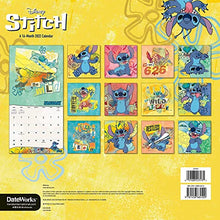 Load image into Gallery viewer, Trends International 2022 Disney Stitch - 24&quot; x 12&quot; - 16 Month Calendar

