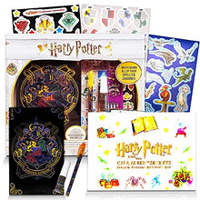 Load image into Gallery viewer, Harry Potter Journal and Pen Set ~ Premium Harry Potter Diary, Pen, Stickers, Gems, and More!
