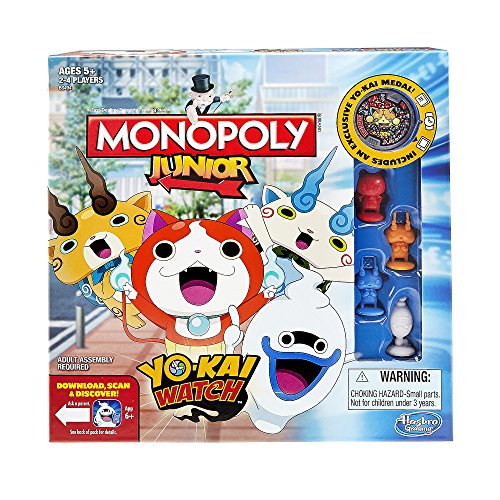 Hasbro B6494 Monopoly Junior: Yo-kai Watch Edition