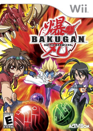 Wii game cover with three anime brawlers, a red dragon and glowing balls