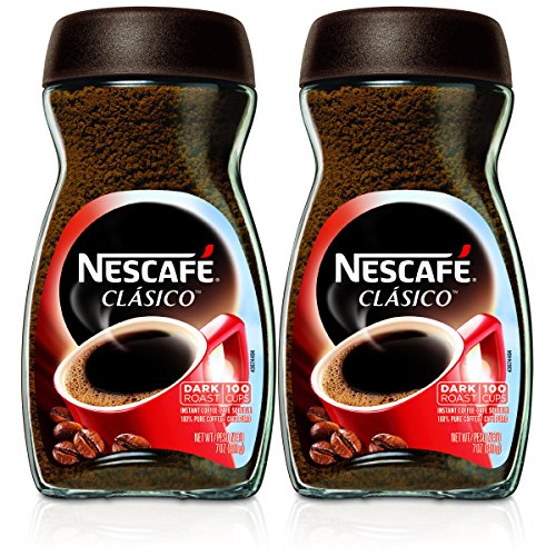 Nescafe Clasico Instant Coffee,7 Ounce (Pack of 2)