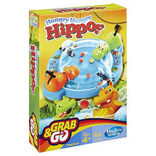 Load image into Gallery viewer, Elefun &amp; Friends Hungry Hungry Hippos Grab &amp; Go Game (Includes 2 Chomping Hippos)
