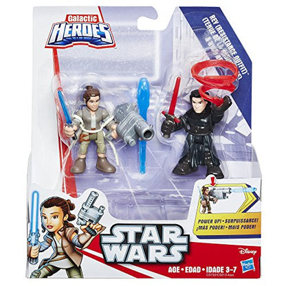 Star Wars Galactic Heroes Rey (Resistance Outfit) & Kylo Ren