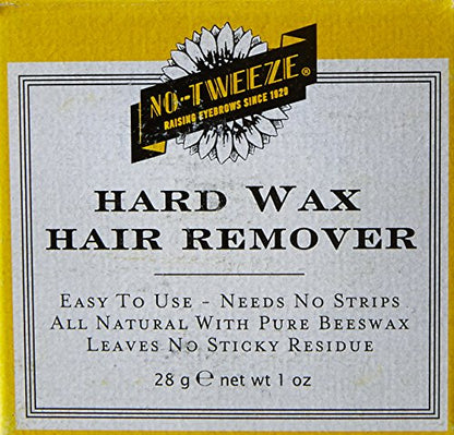 No-Tweeze Classic Hard Wax Hair Remover, 1 oz.
