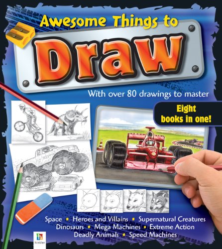 Awesome Things to Draw : With Over 80 Drawings to Master - Realmdrop Shop