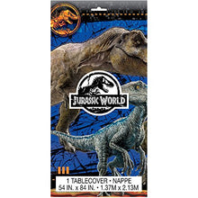 Load image into Gallery viewer, Unique Jurassic World Plastic Party Tablecloth, 84&quot; x 54&quot;
