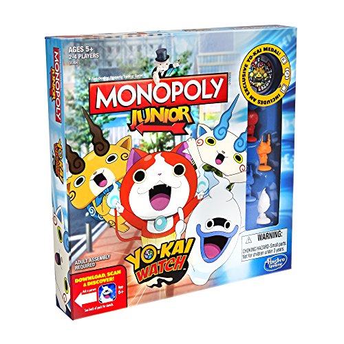 Hasbro B6494 Monopoly Junior: Yo-kai Watch Edition