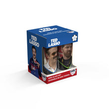 Load image into Gallery viewer, Zak Designs 2 Ounce 4-piece Valentine Mini Glass Set, Ted Lasso
