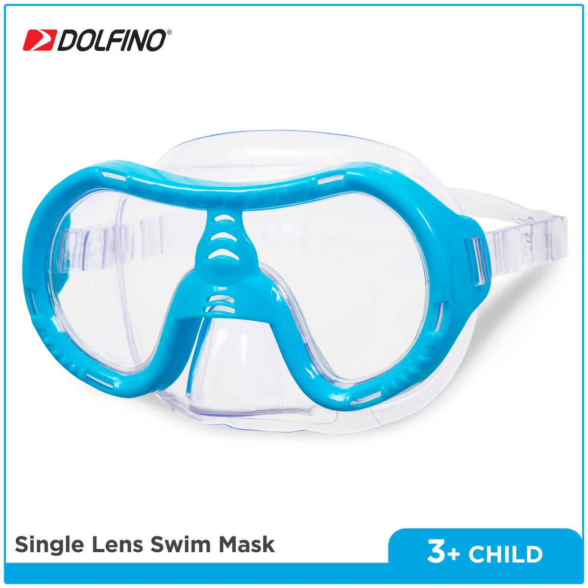 Dolfino Octopus Blue Unisex Dive Set for Children