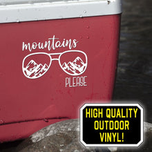 Load image into Gallery viewer, Auto Drive - Sunglasses Decal - White Print on Clear Outdoor Rated Vinyl - Includes 3 Decals
