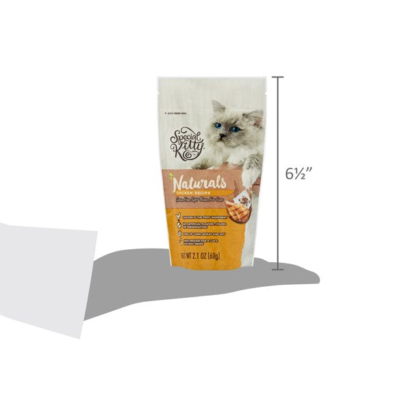 Special Kitty Naturals Grain Free Soft Bites for Cats, Chicken Flavor, 2.1 oz
