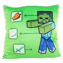 Load image into Gallery viewer, minecraft™ reversible squishy pillow 14in
